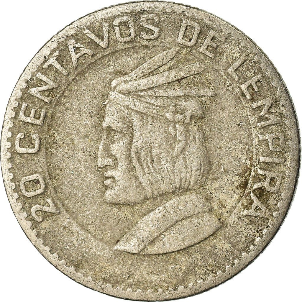 Honduras | 20 Centavos Coin | Lempira | Km:79 | 1967