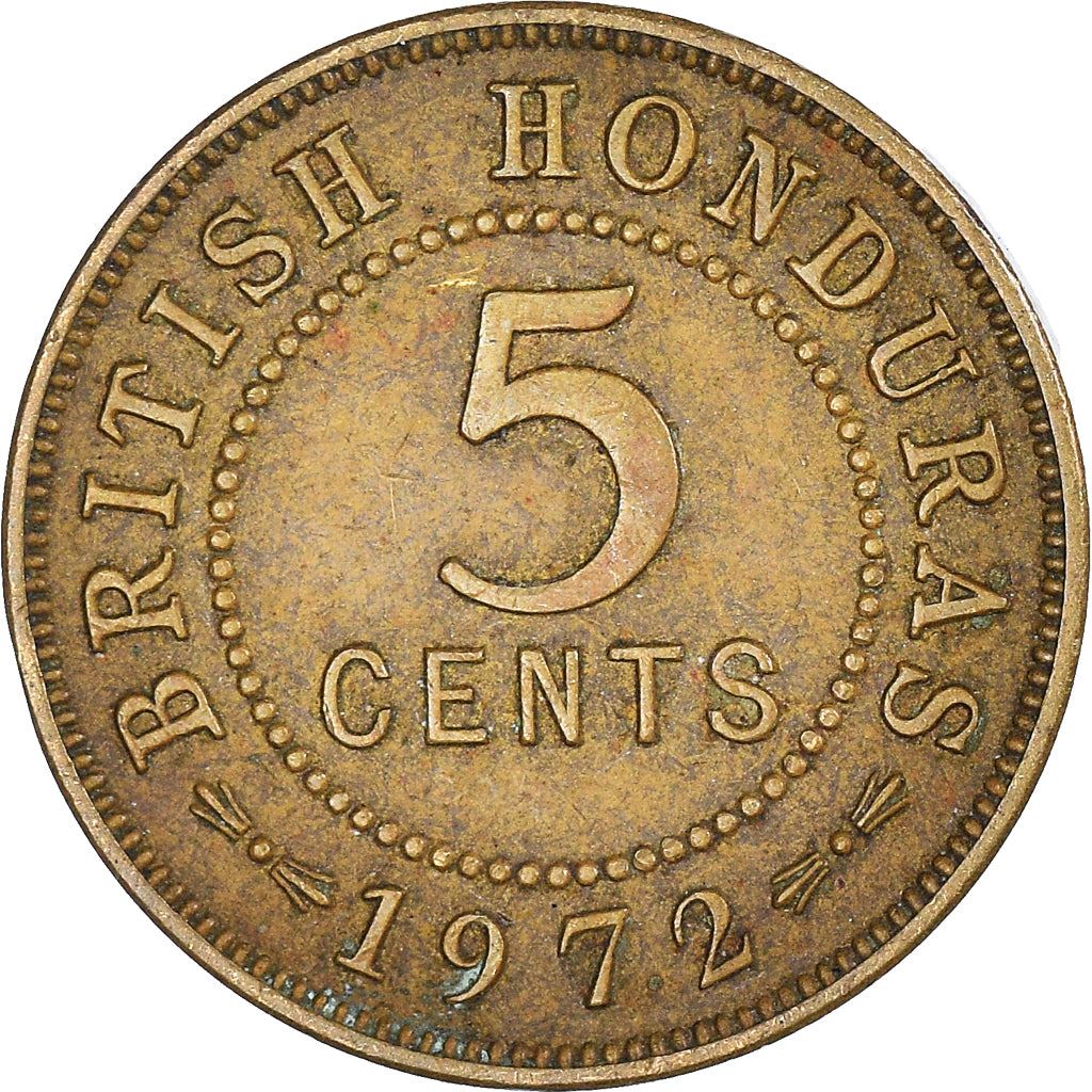 Belize › Honduras britannique | Pièce de 5 cents | Elizabeth II | Km : 31 | 1956 - 1973