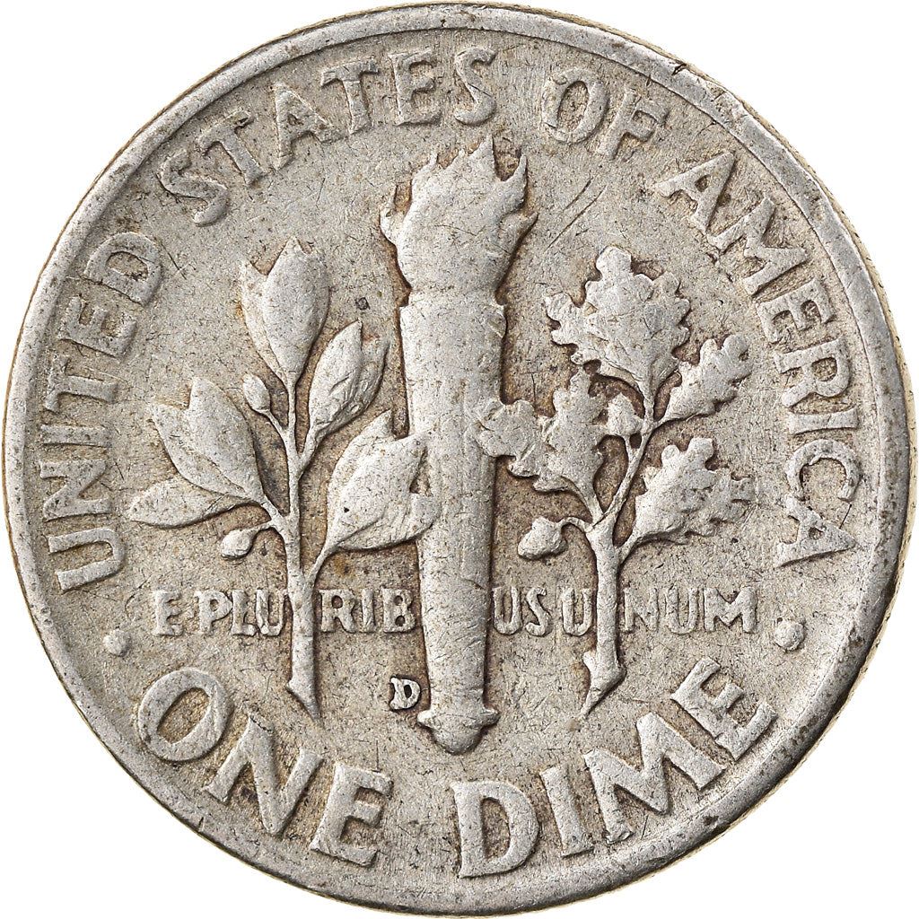 Vereinigte Staaten | 1 Dime Münze | Franklin D. Roosevelt | KM:195 | 1946 - 1964