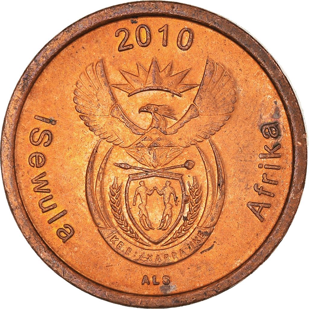 South Africa 5 Cents Ndebele Legend - iSewula Afrika Coin KM493 2010