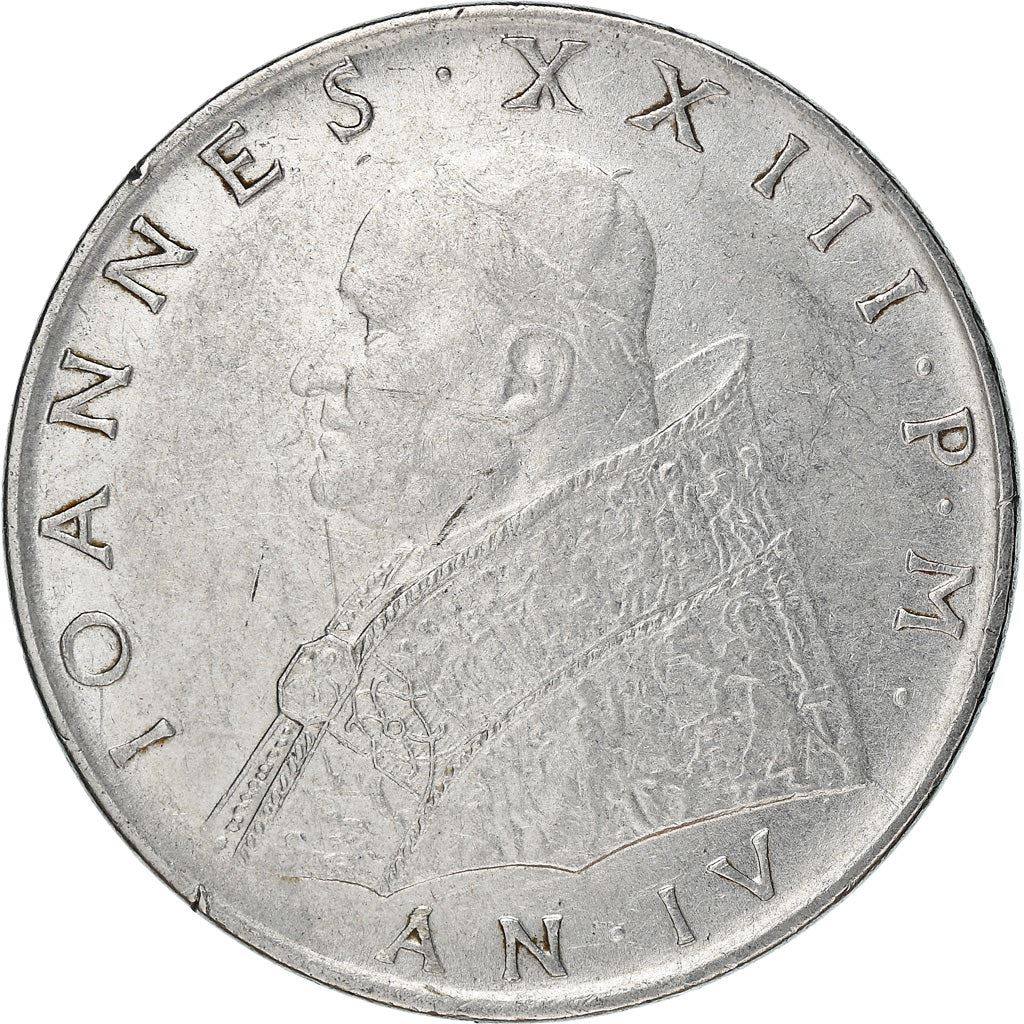 Vatican City | 100 Lire Coin | John XXIII | Km:64 | 1959 - 1962