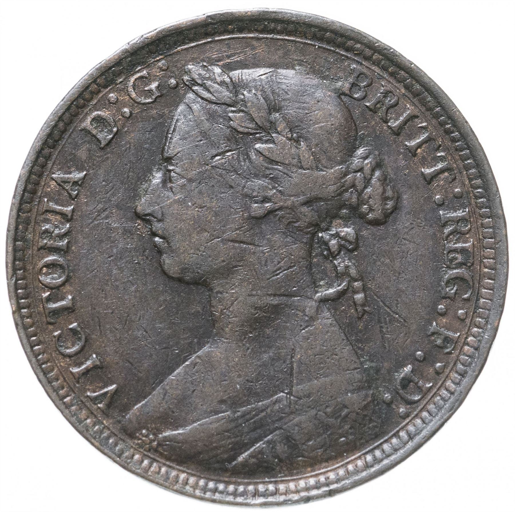 United Kingdom | 1/2 Penny Coin | Victoria | KM:754 | 1874 - 1894