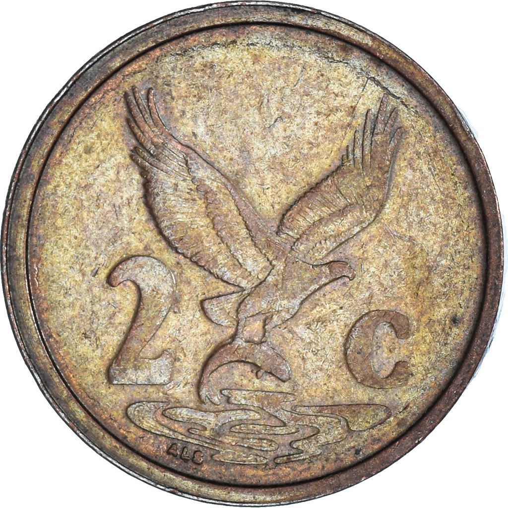 South Africa 2 Cents Coin | Venda Legend - AFURIKA-TSHIPEMBE | KM222 | 2000 - 2001