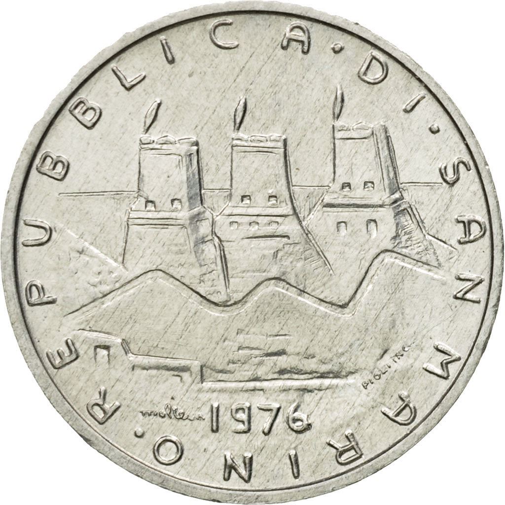San Marino | 5 Lire Coin | FAO | Km:53 | 1976