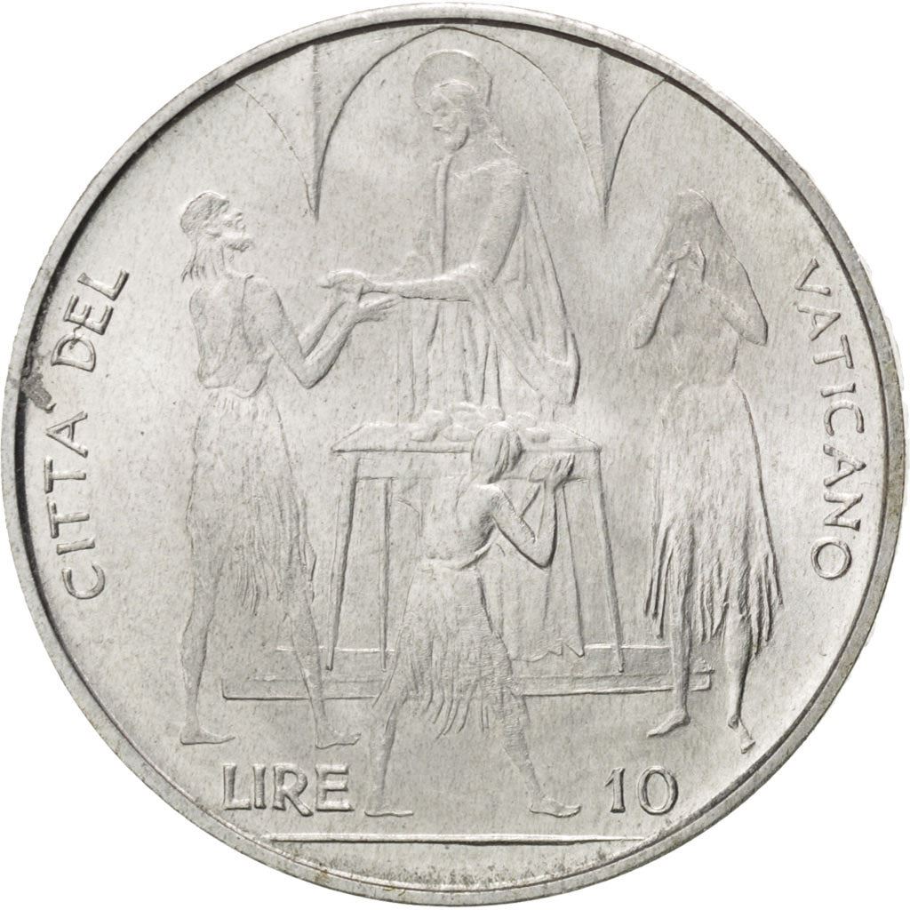 Watykan | Moneta 10 lirów | FAO | Km:103 | 1968