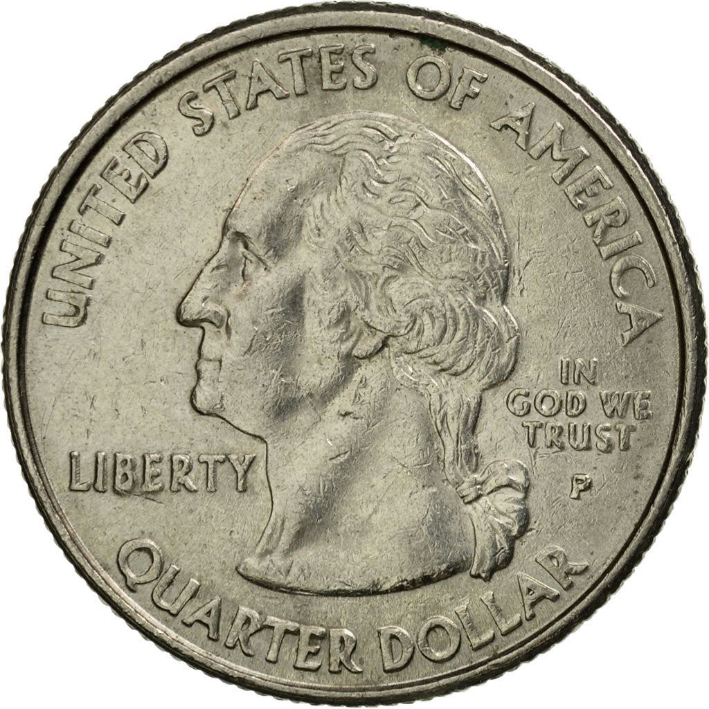 United States | 1/4 Dollar Coin | New Hampshire | Km:308 | 2000