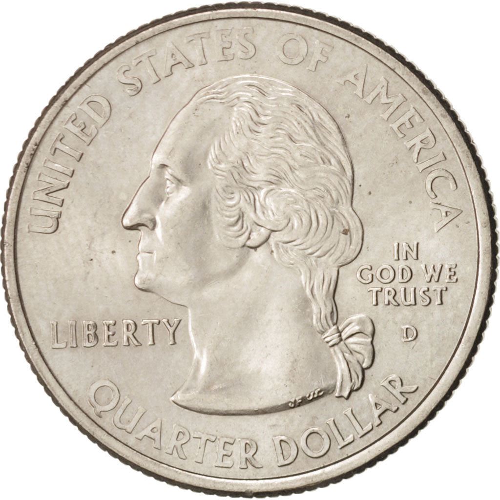 United States | 1/4 Dollar Coin | Louisiana | Km:333 | 2002