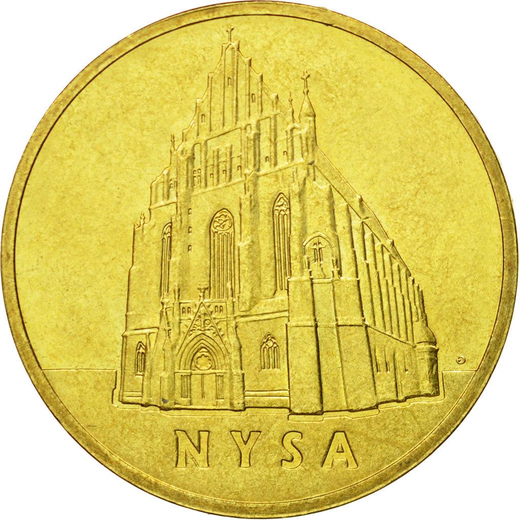 Poland | 2 Zlotys Coin | Nysa | Y:570 | 2006