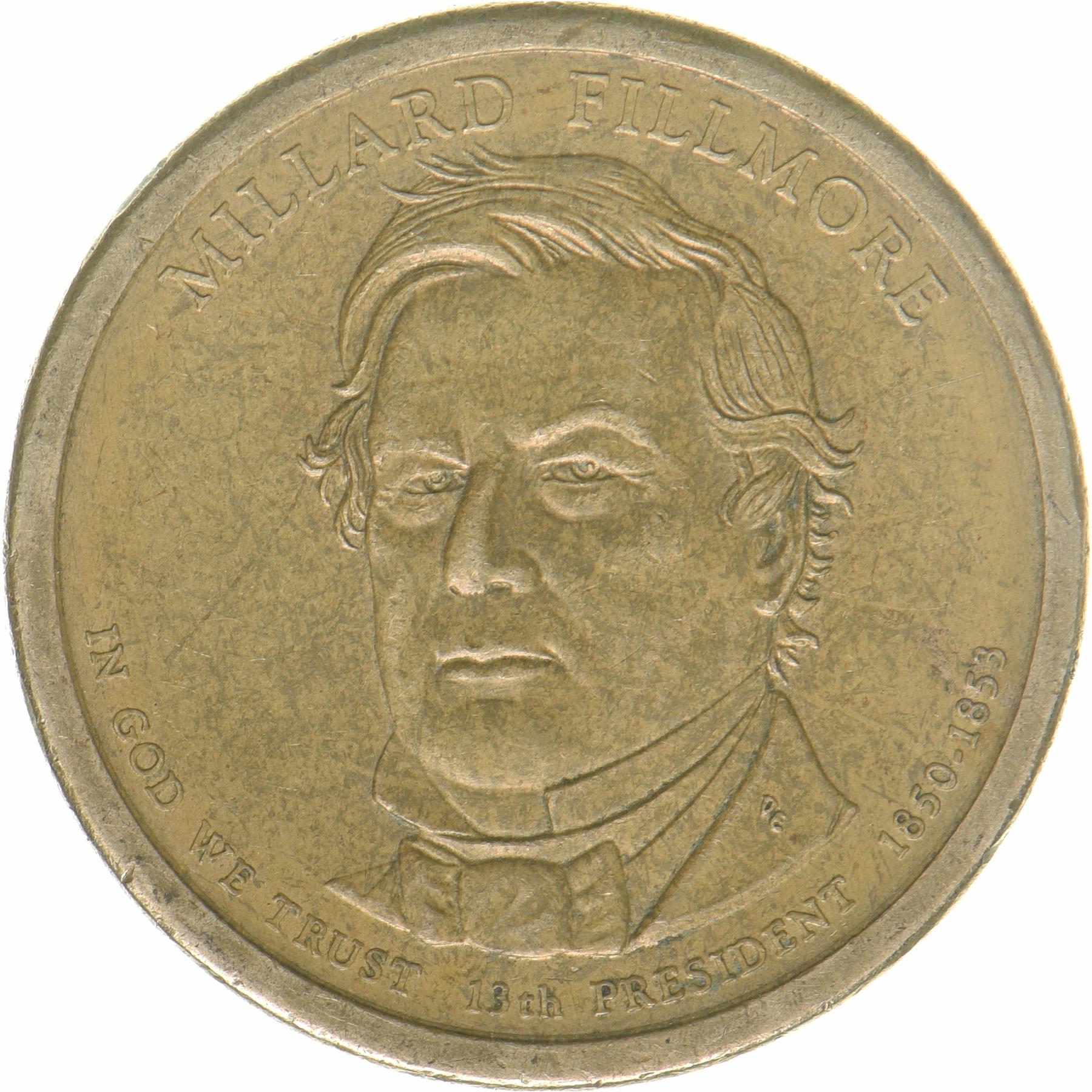 Vereinigte Staaten | 1-Dollar-Münze | Millard Fillmore | KM:475 | 2010