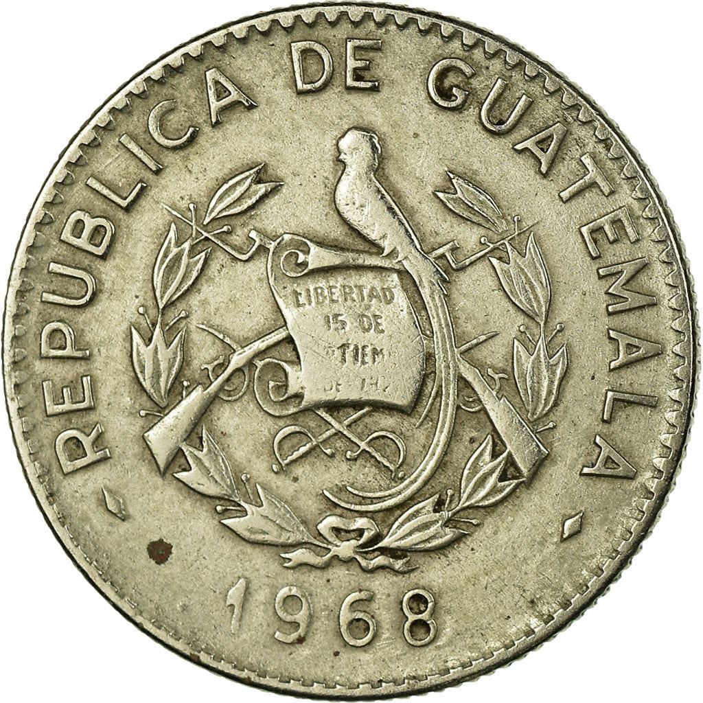Guatemala | 5 Centavos Coin | Kapok Tree | Km:266 | 1965 - 1970