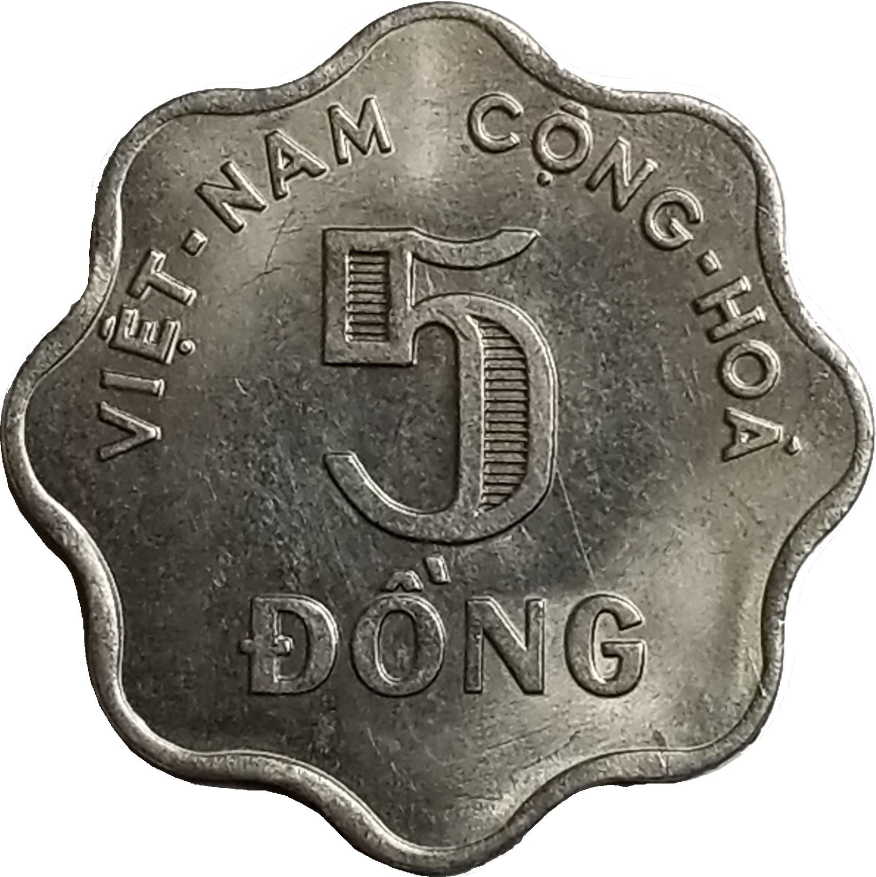 South Vietnam | 5 Dong | KM9a | 1971