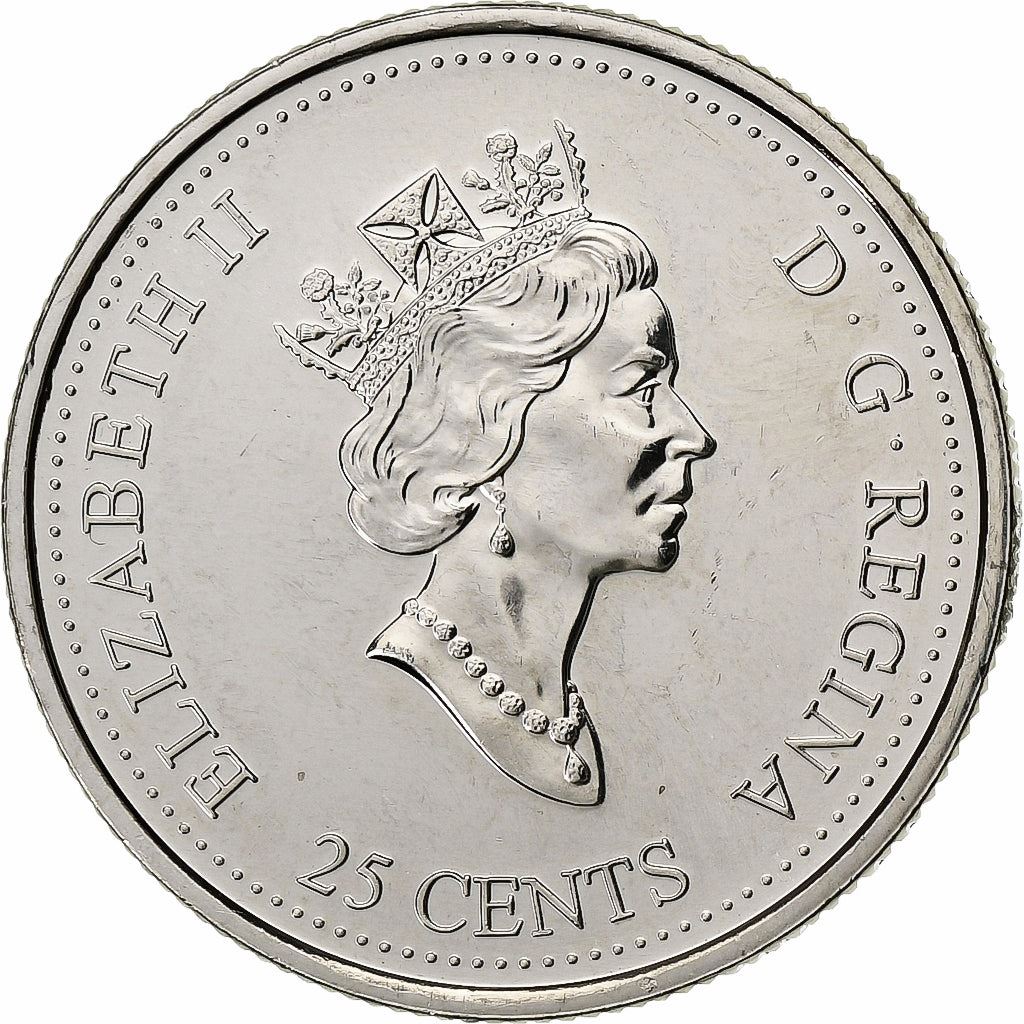 Canada | 25 Cents Coin | Les Voyageurs | Km:346 | 1999
