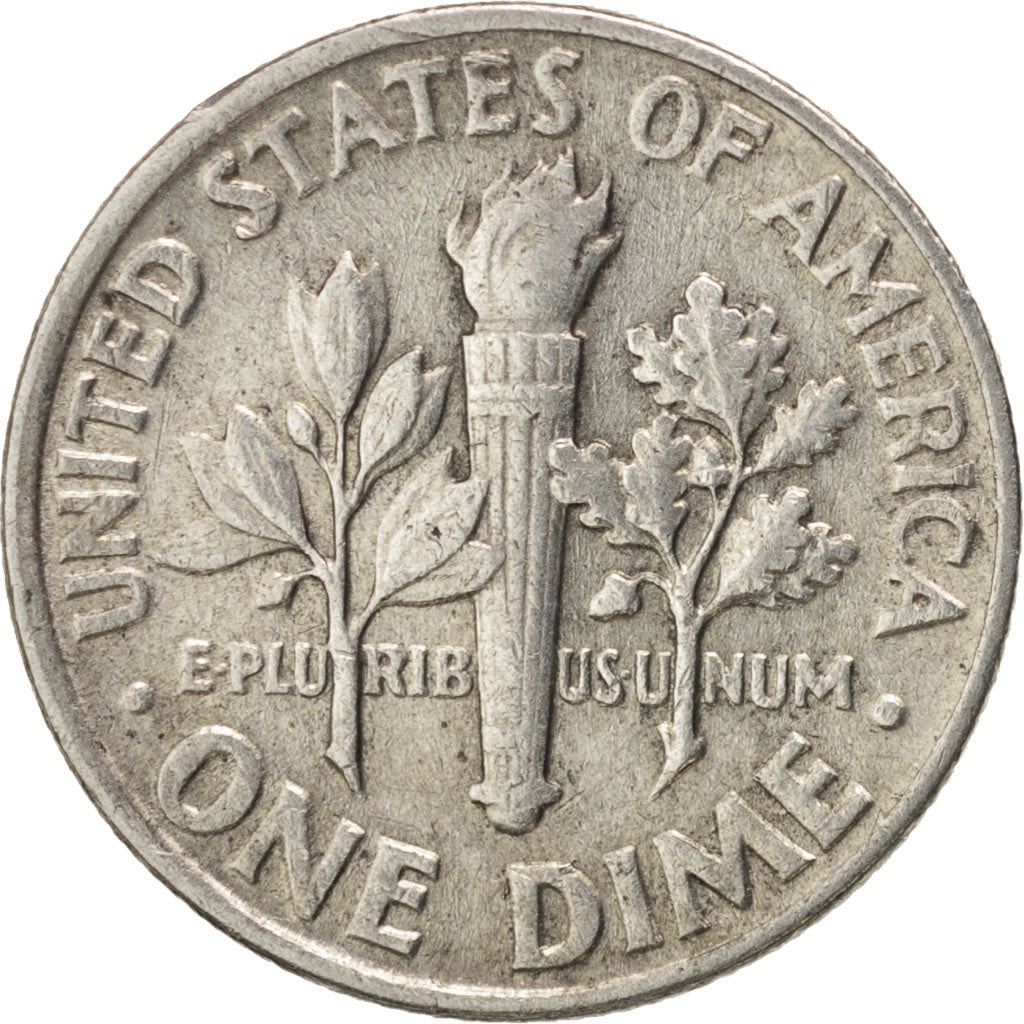 Vereinigte Staaten | 1 Dime Münze | Franklin D. Roosevelt | KM:195 | 1946 - 1964