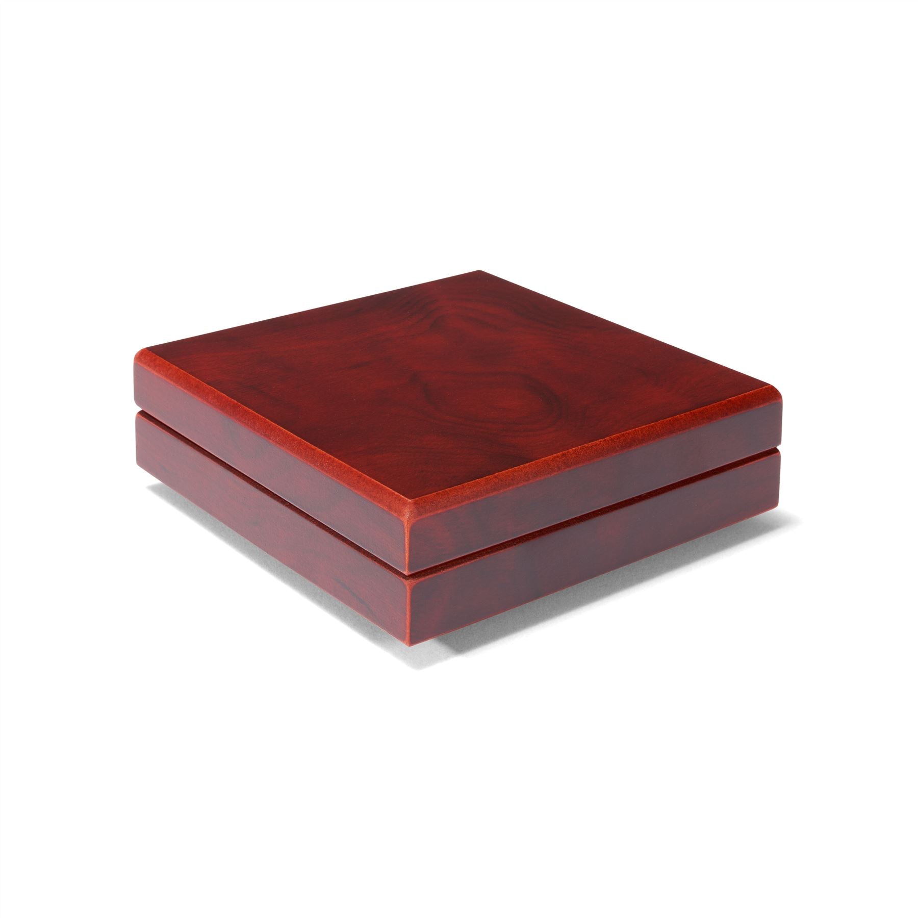 VOLTERRA Small Coin Box | Box for Presenting Coins in Square or Slab Capsules | 1 to 6 Compartments