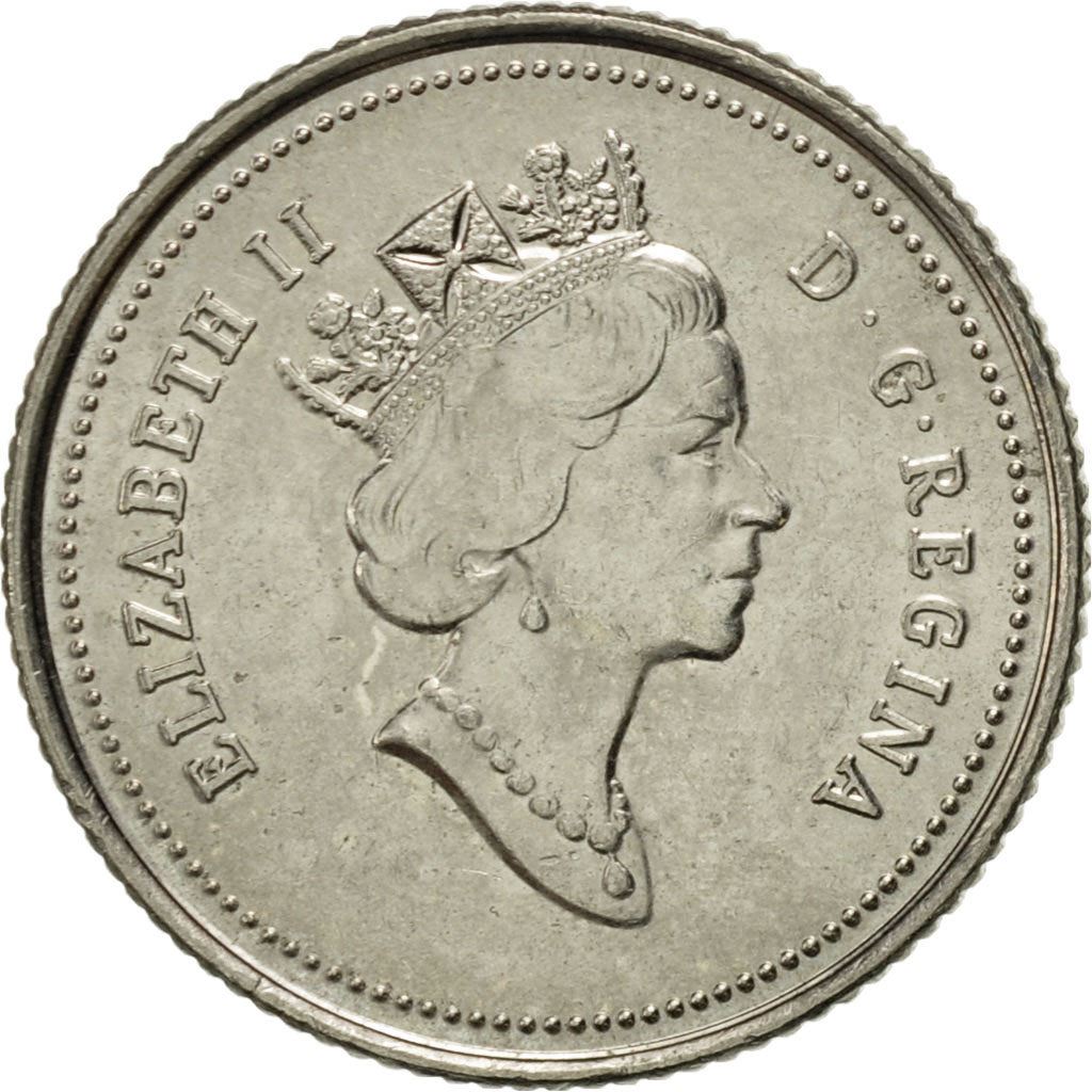 Canada | 10 Cents Coin | Nickel | Confederation | KM:206 | 1992