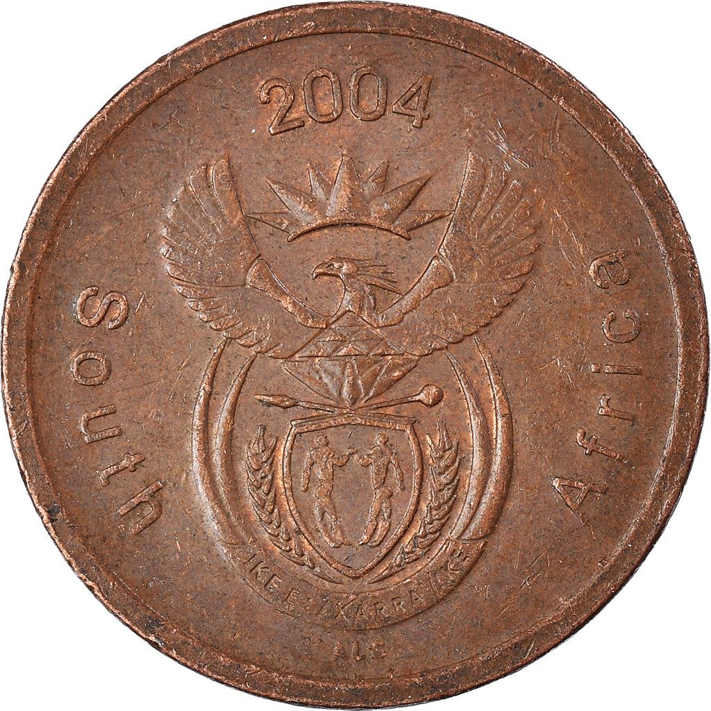 South Africa 5 Cents English Legend - South Africa Coin KM325 2004