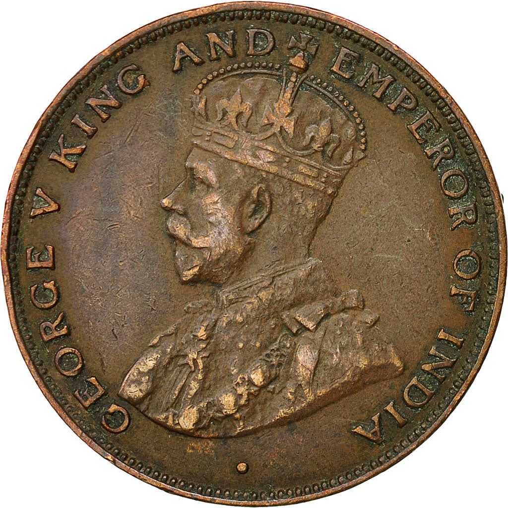 Hong Kong | 1 Cent Coin | George V | Km:16 | 1919 - 1926