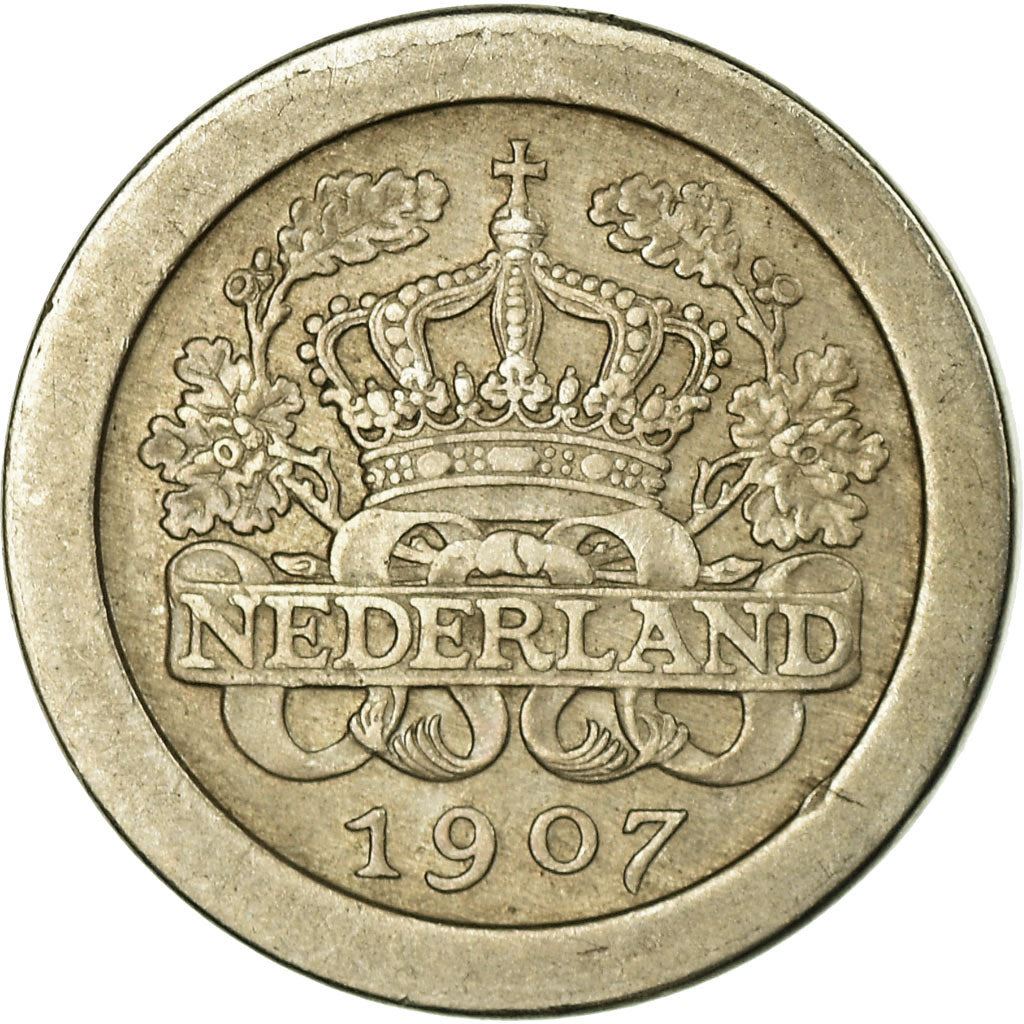Münze der Niederlande 5 Cent Münze | Königin Wilhelmina | KM137 | 1907 - 1909