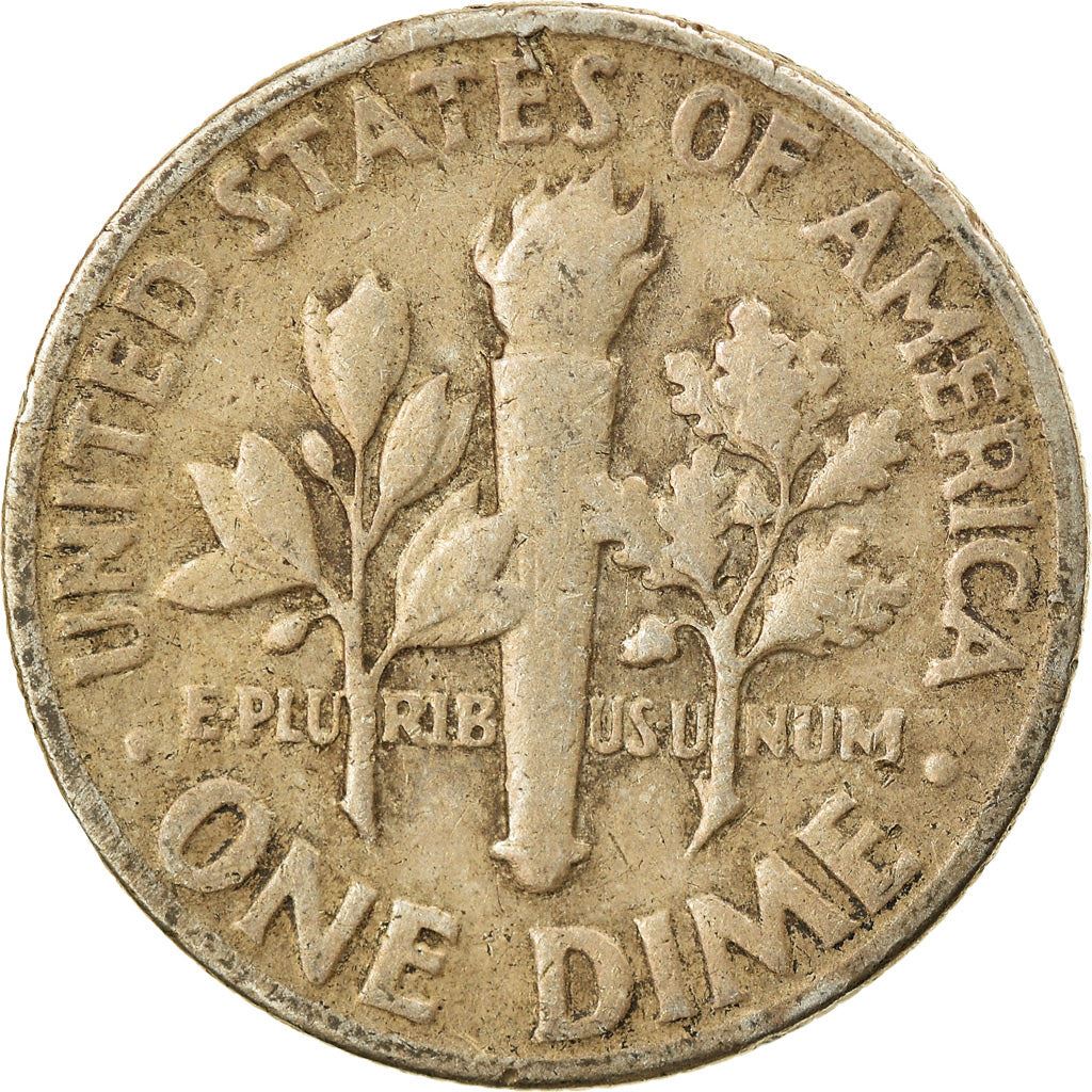 Vereinigte Staaten | 1 Dime Münze | Franklin D. Roosevelt | KM:195 | 1946 - 1964