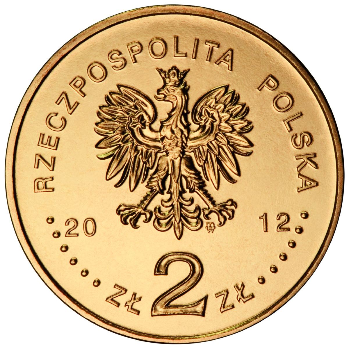 Poland | 2 Z?ote | UEFA | Football Championship | Eagle | KM823 | 2012