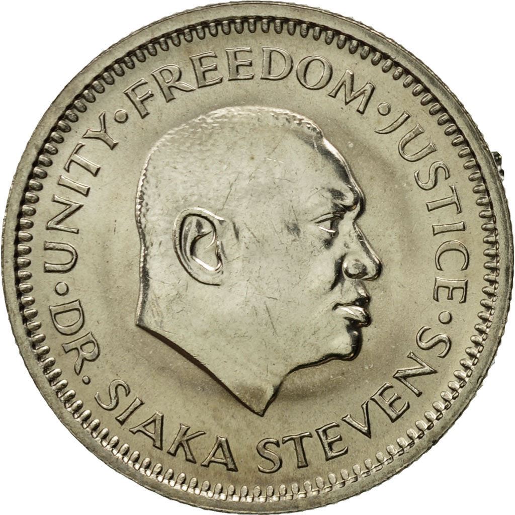 Sierra Leone 5 Cents Coin | Dr. Siaka Stevens | KM33 | 1980 - 1984