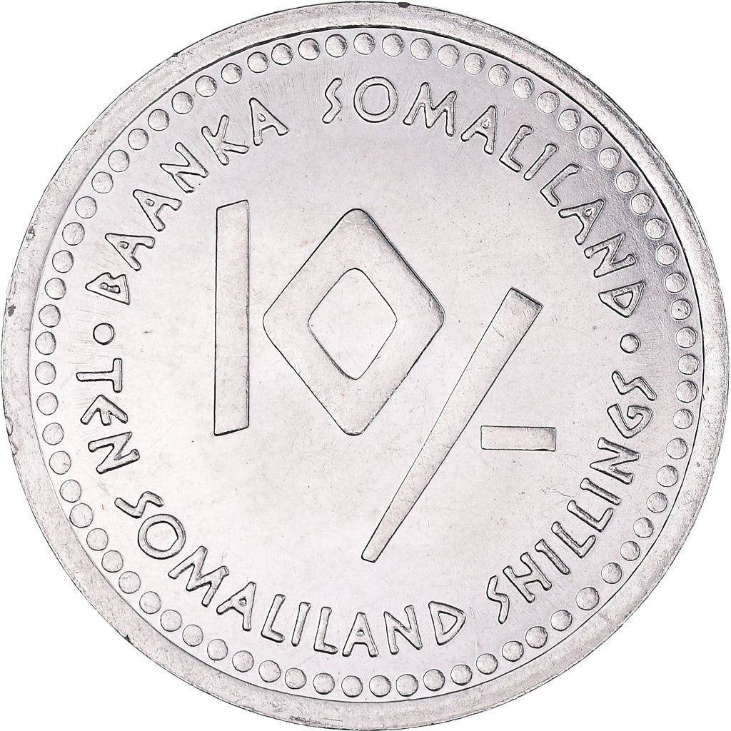 Somalilandia | Moneda de 10 chelines | Cáncer | Acero inoxidable | KM:12 | 2006