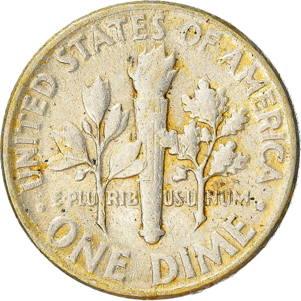 Vereinigte Staaten | 1 Dime Münze | Franklin D. Roosevelt | KM:195 | 1946 - 1964