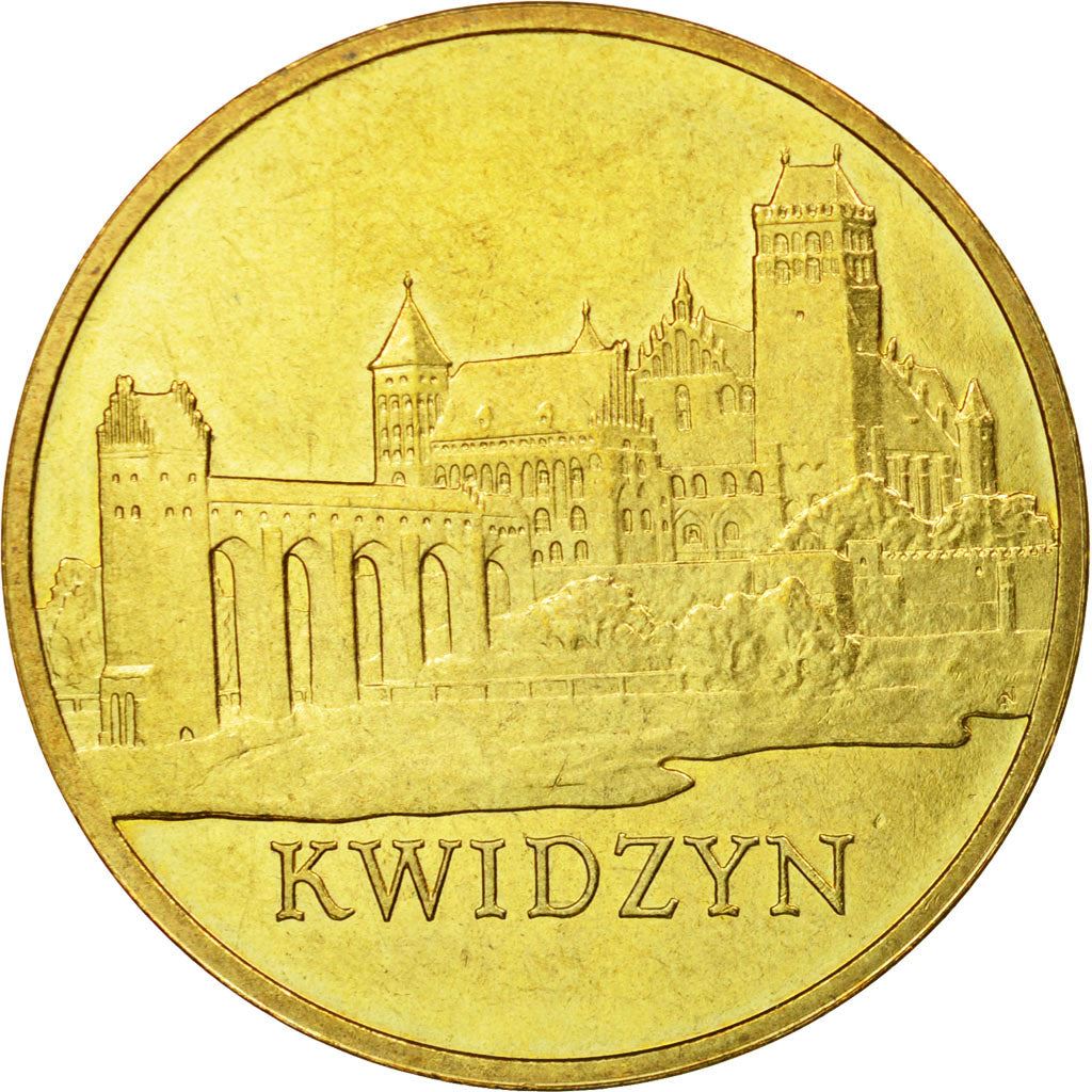 Poland | 2 Zlotys Coin | Kwidzyn | Y:577 | 2007