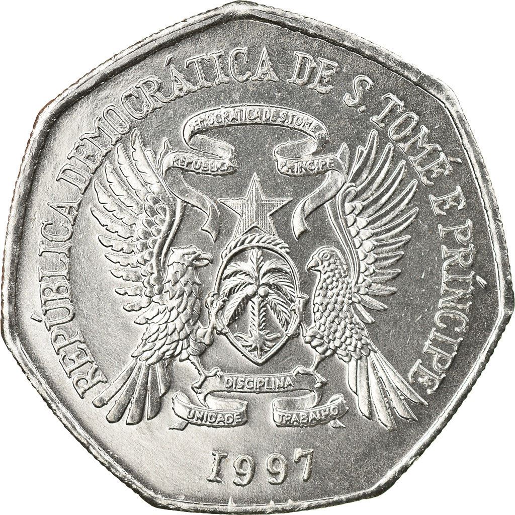 Sao Tome and Principe | 1000 Dobras Coin | FAO | Km:90 | 1997