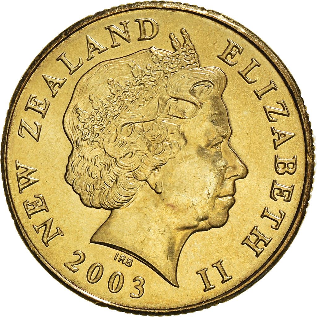 New Zealand | 1 Dollar Coin | Elizabeth II | Kiwi Bird | Km:120 | 1999 - 2020