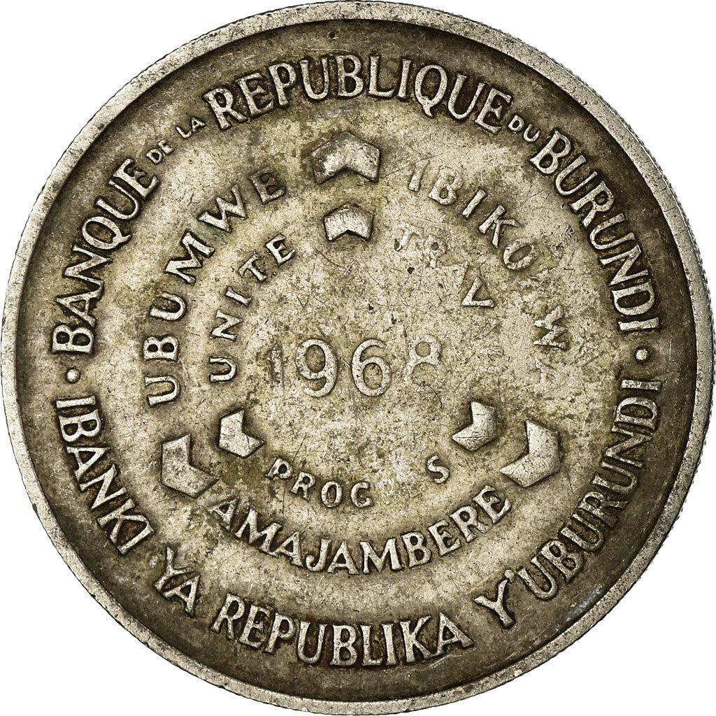 Burundi | 10 Francs Coin | FAO | Km:17 | 1968 - 1971