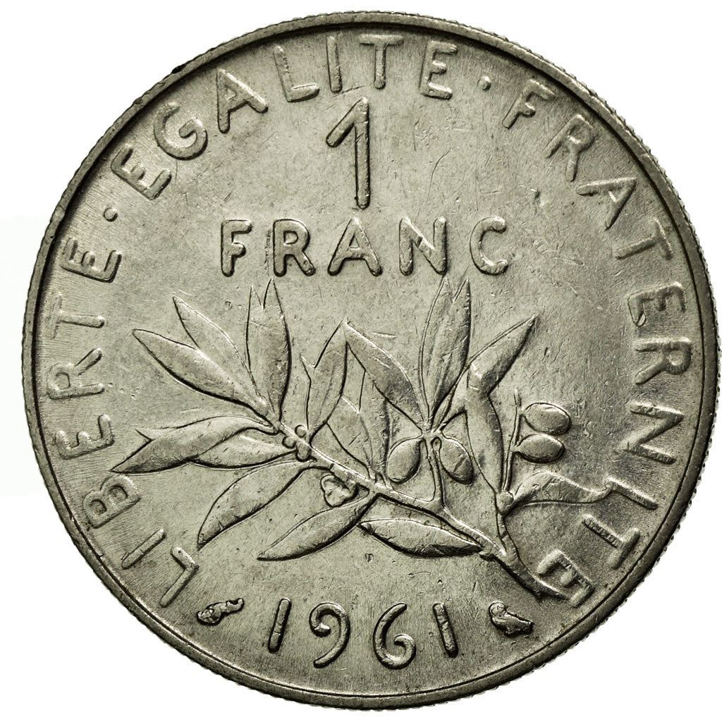 French Coin 1 Franc | Signature O. Roty | KM925.1 | France | 1959 - 2001