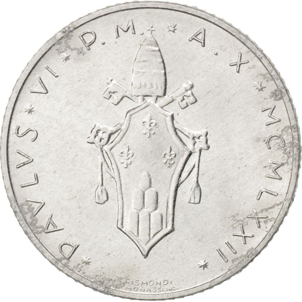 Watykan | Moneta 2 Lire | Baranek | Km:117 | 1970 - 1977