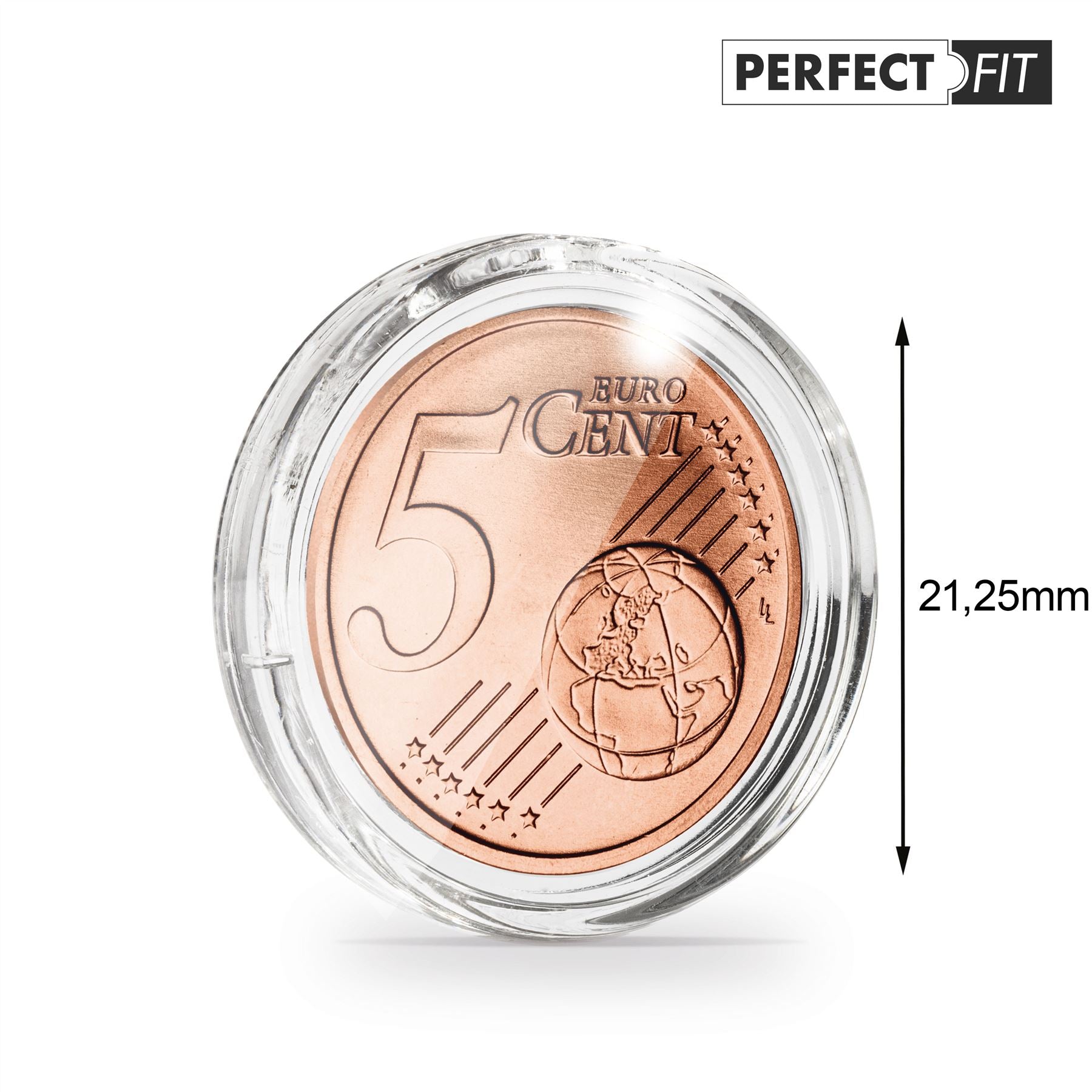 ULTRA "Perfect Fit" Rimless Coin Capsules | Perfect Fit for Specific Coins | Packs of 10