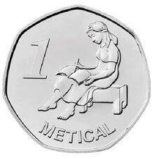 Mozambique | 1 Metical Coin | Writer | 2024