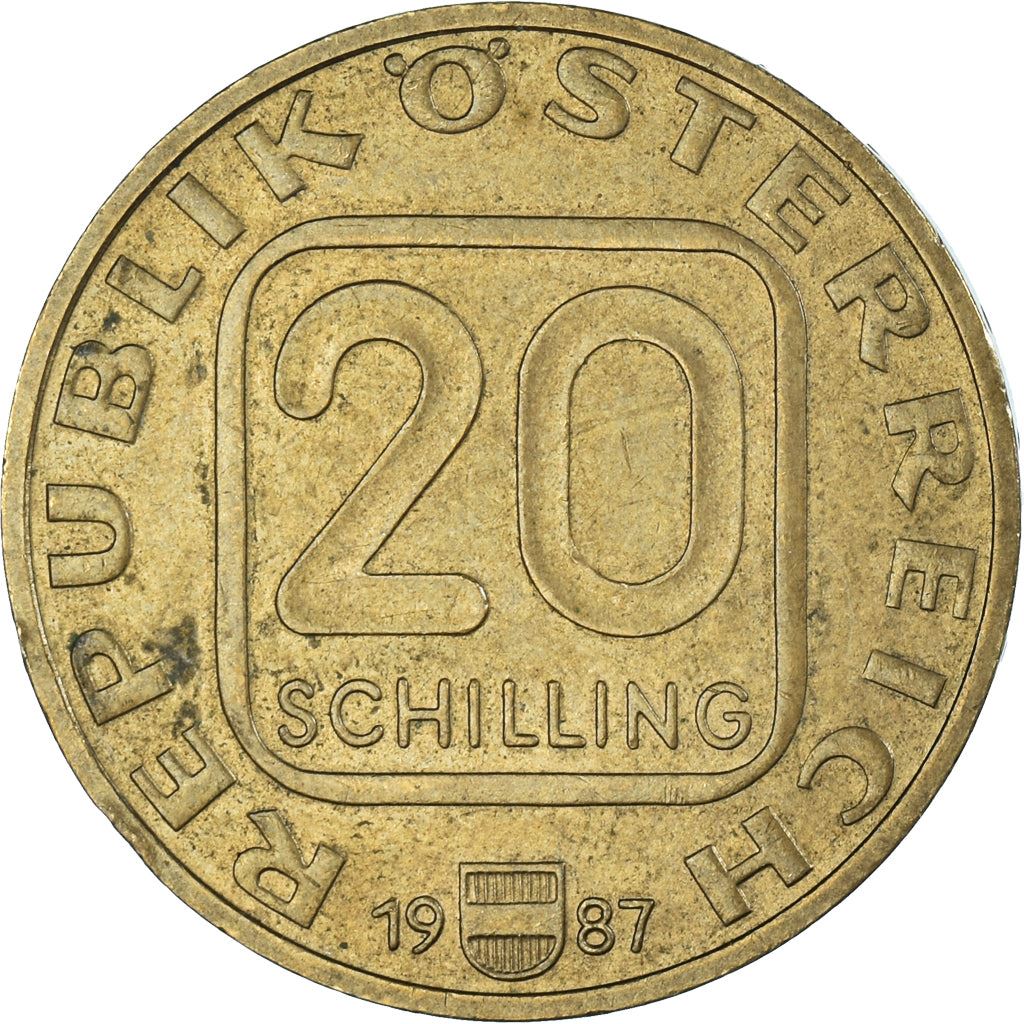 Austria | 20 Schilling Coin | Arcbishop Johann | Km:2980 | 1987 - 1993