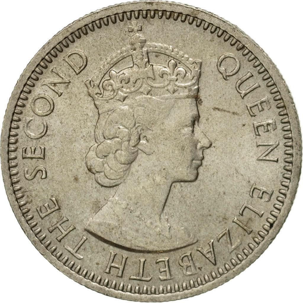 Malaya and British Borneo | 10 Cents Coin | Elizabeth II | Km:2 | 1953 - 1961