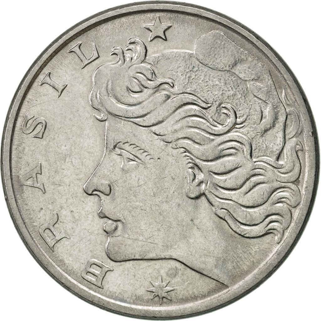 Brazil | 20 Centavos Coin | Effigy | Km:579.1A | 1975 - 1979