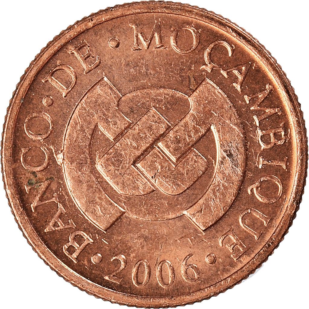 Mozambique 1 Centavo Coin | Rhinoceros | KM132 | 2006