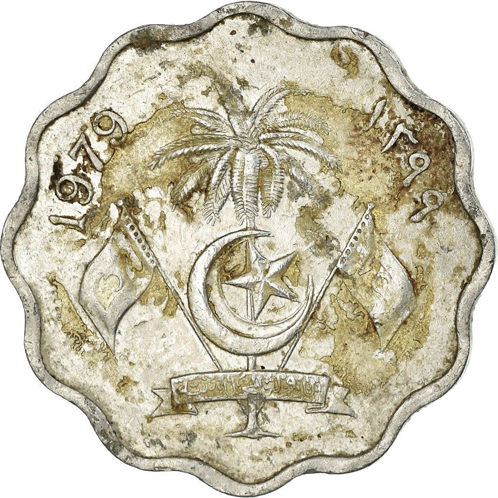 Maldives | 10 Laari Coin | National emblem | Km:46A | 1960 - 1979