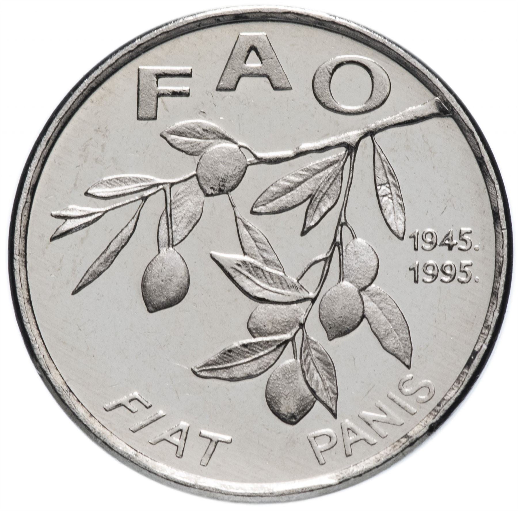 קרואטיה | מטבע 20 ליפה | ארגון המזון והחקלאות | סניף אולביה | KM18 | 1995