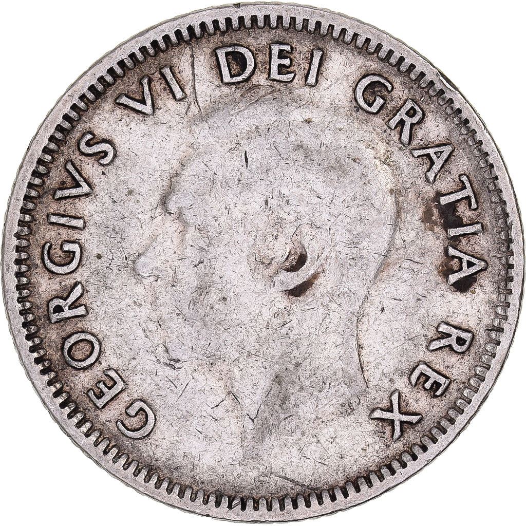 Canada | 10 Cents Coin | Silver | KM:43 | 1948-1952