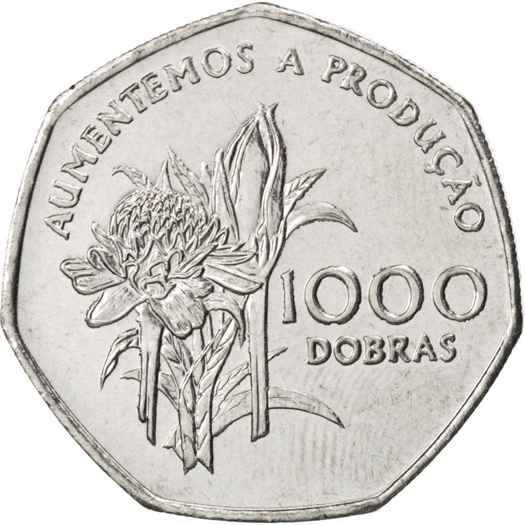 Sao Tome and Principe | 1000 Dobras Coin | FAO | Km:90 | 1997
