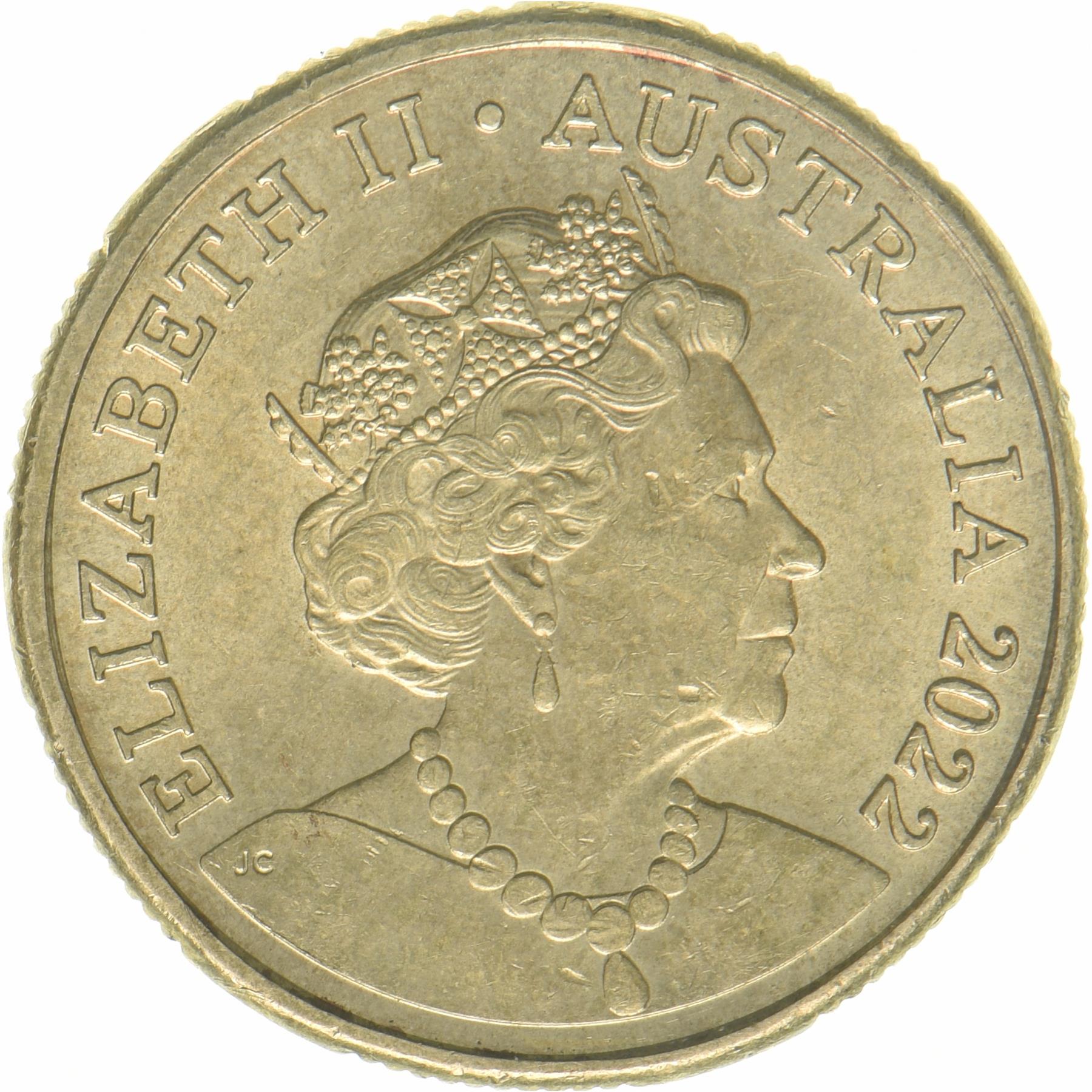 Australia | 1 Dollar Coin | Luna Park | KM:4286 | 2022