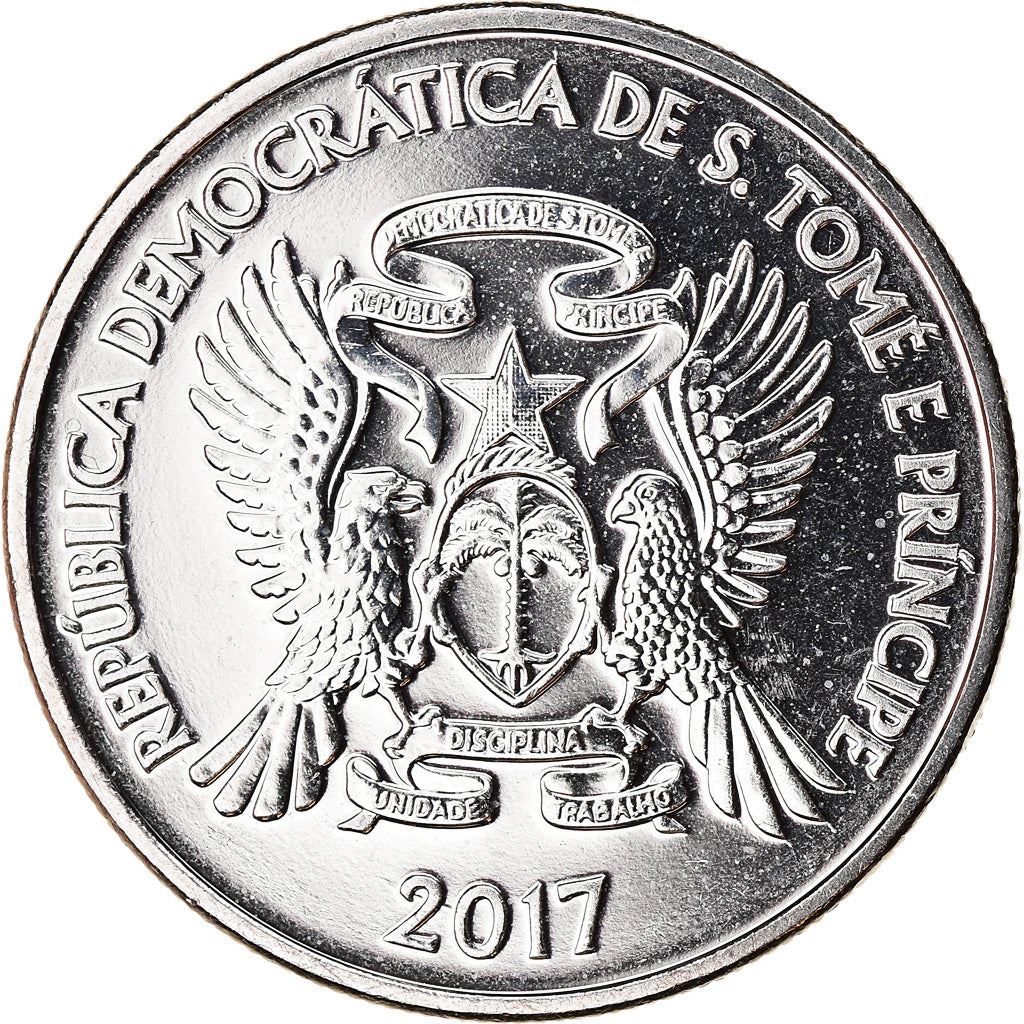 Sao Tome and Principe | 1 Dobra Coin | Giant sunbird | 2017