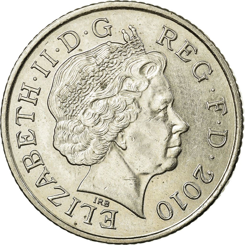 United Kingdom | 10 Pence Coin | Elizabeth II | Km:1110 | 2008 - 2010