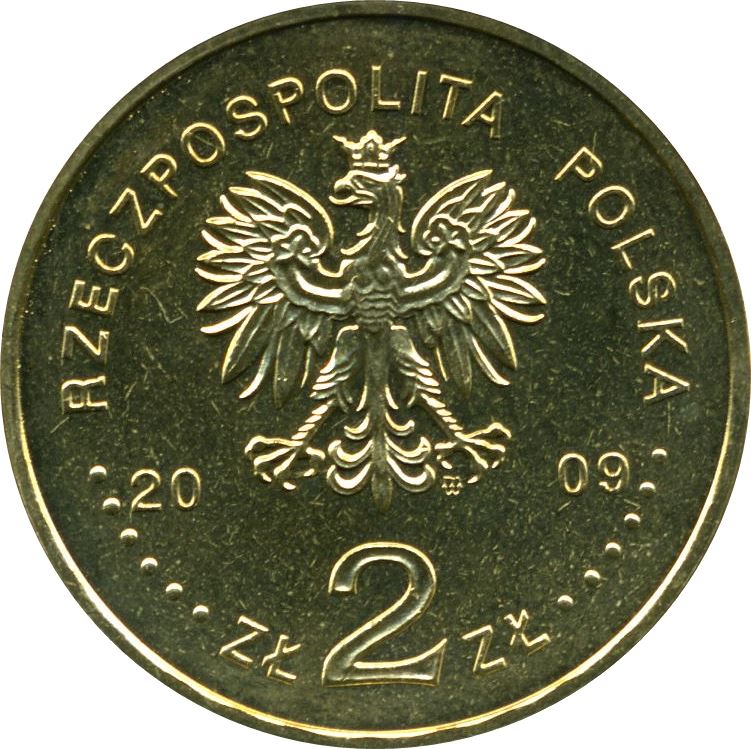 Poland | 2 Z?ote | Ghetto of Lodz | Eagle | KM692 | 2009