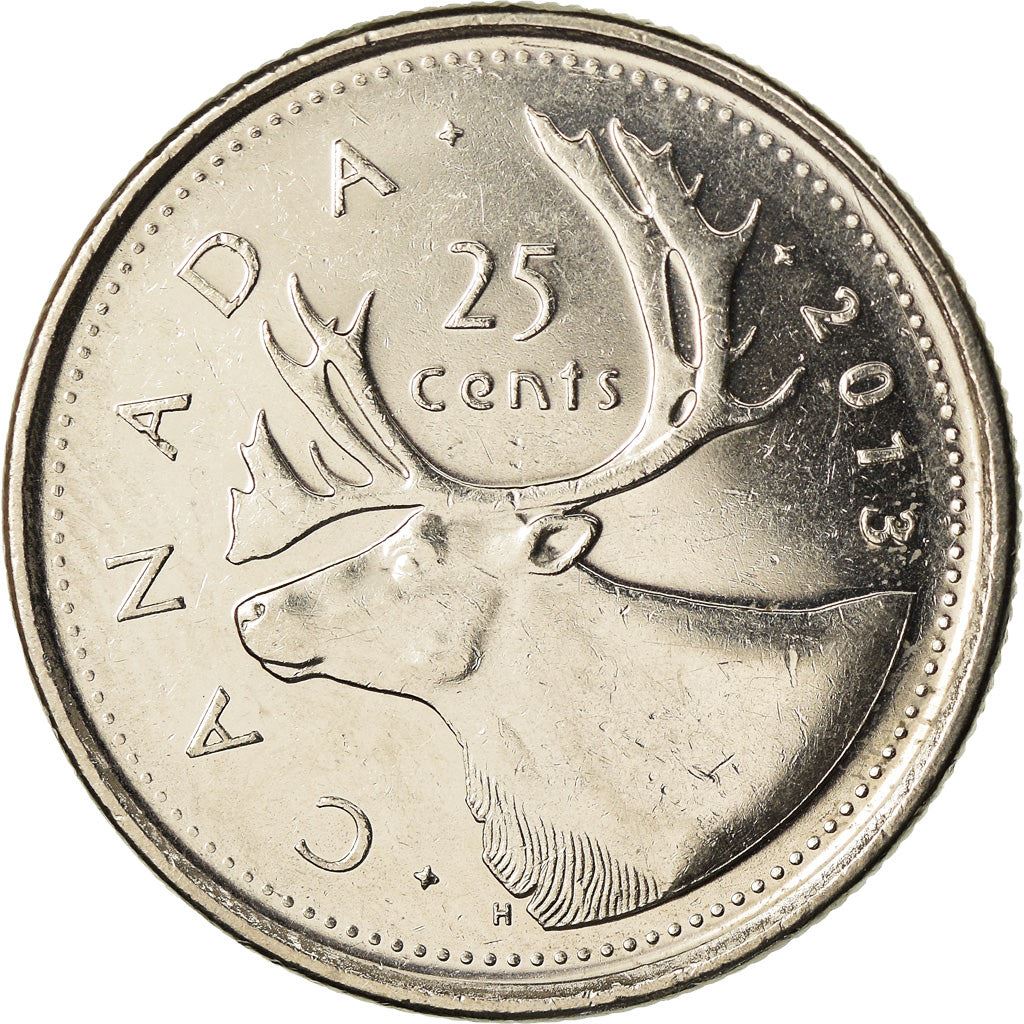 Canada | 25 Cents Coin | Nickel plated steel | KM:493 | 2003-2022