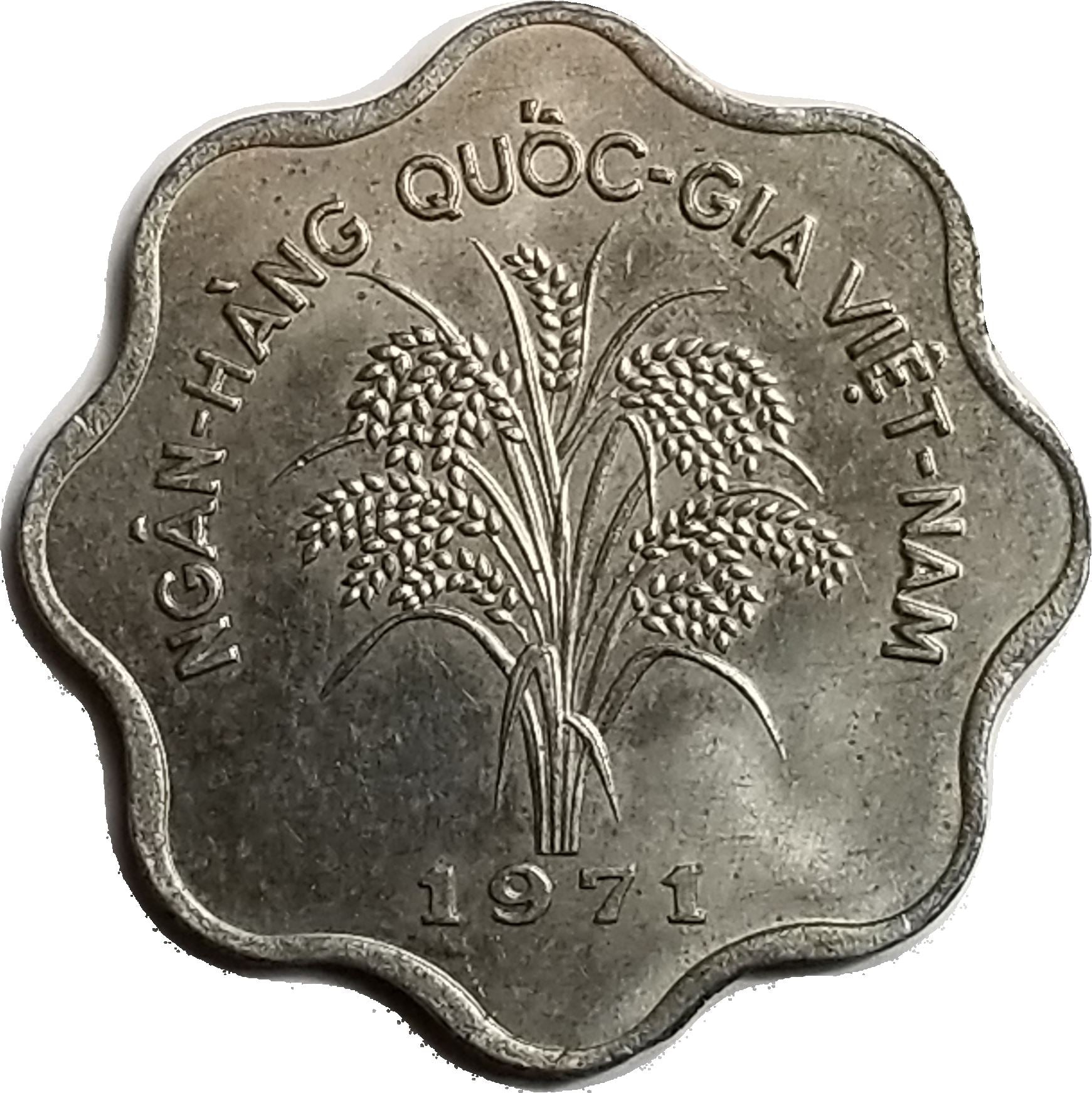 South Vietnam | 5 Dong | KM9a | 1971