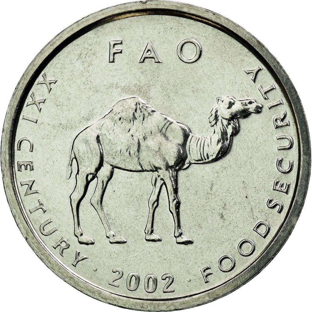 Somalia | 10 Shillings Coin | Dromedary Camel | Km:46 | 1999 - 2002